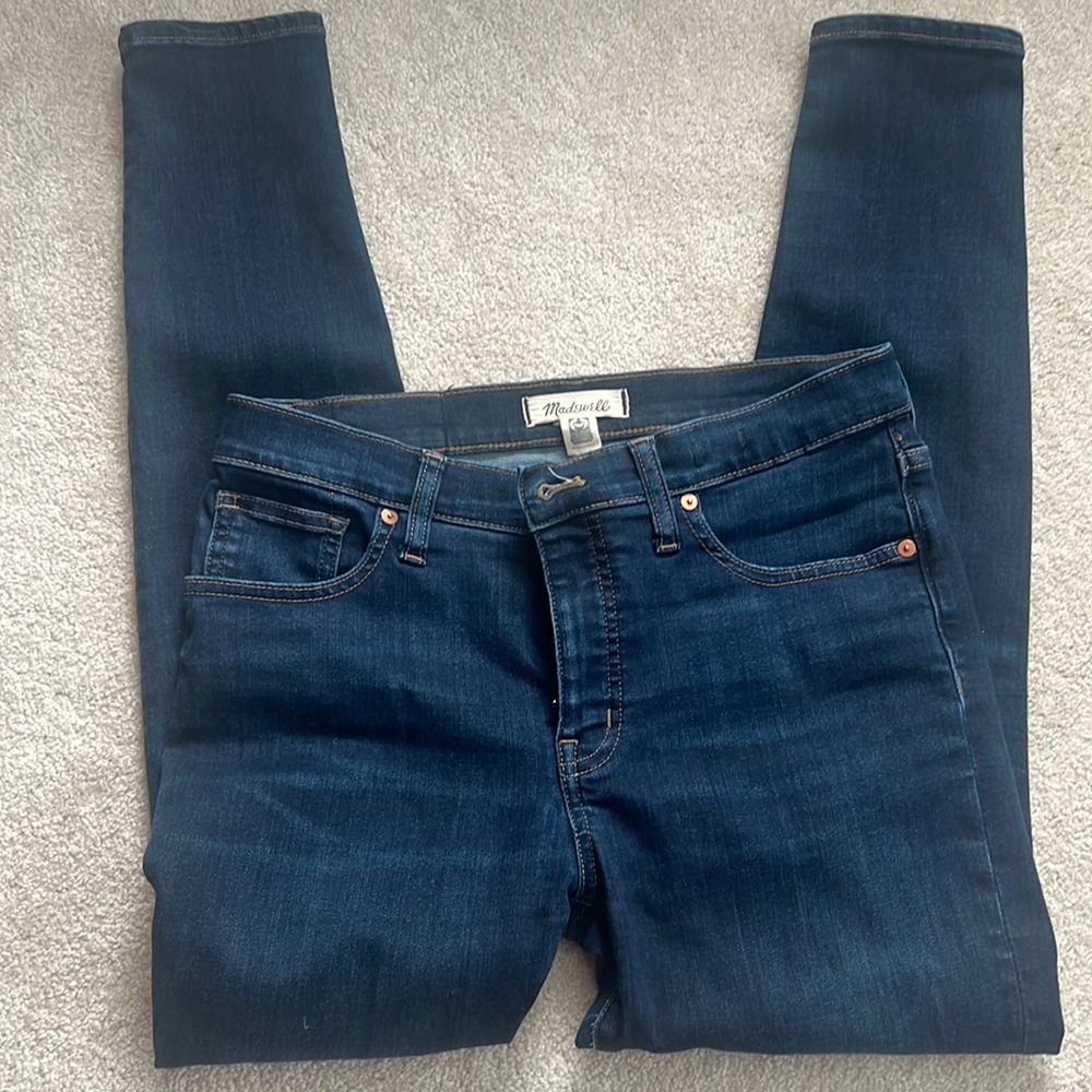 Madewell 9" Mid-Rise Skinny Jeans: TENCEL™ Denim Edition